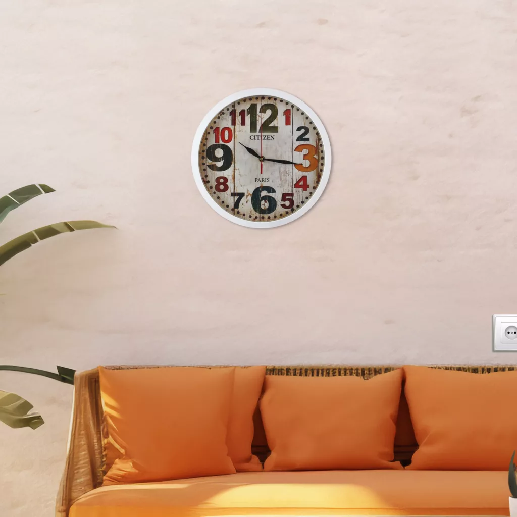 ساعت دیواری شیانچی طرح Number کد 10010057