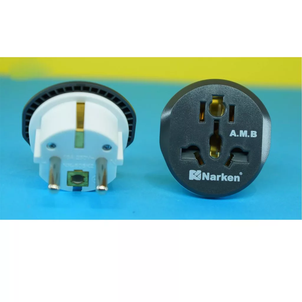 مبدل برق نارکن مدل NK 605k6 بسته دو عددی