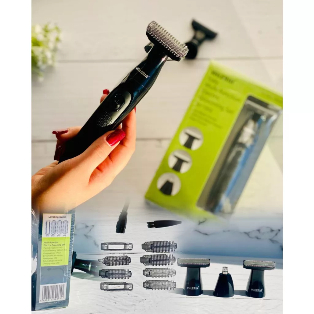 ماشین اصلاح  موی بدن و صورت والریا مدل VA:1002