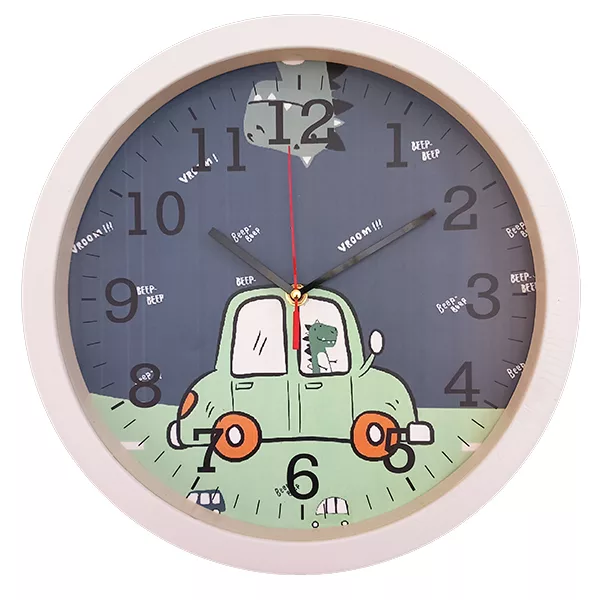 چراغ خواب اتاق کودک مدل ماشین کد 4030405 به همراه آباژور و لوستر و ساعت