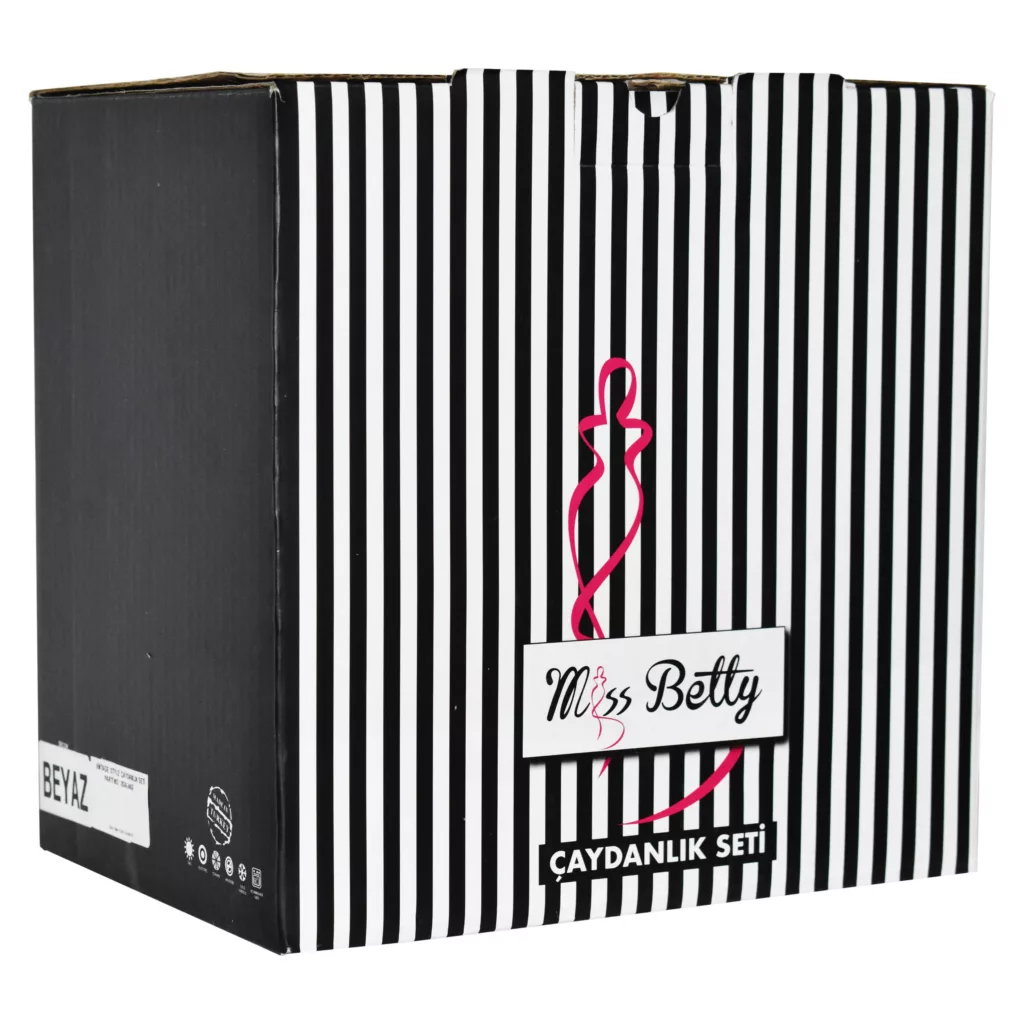 ست کتری و قوری میس بتی مدل Beyaz