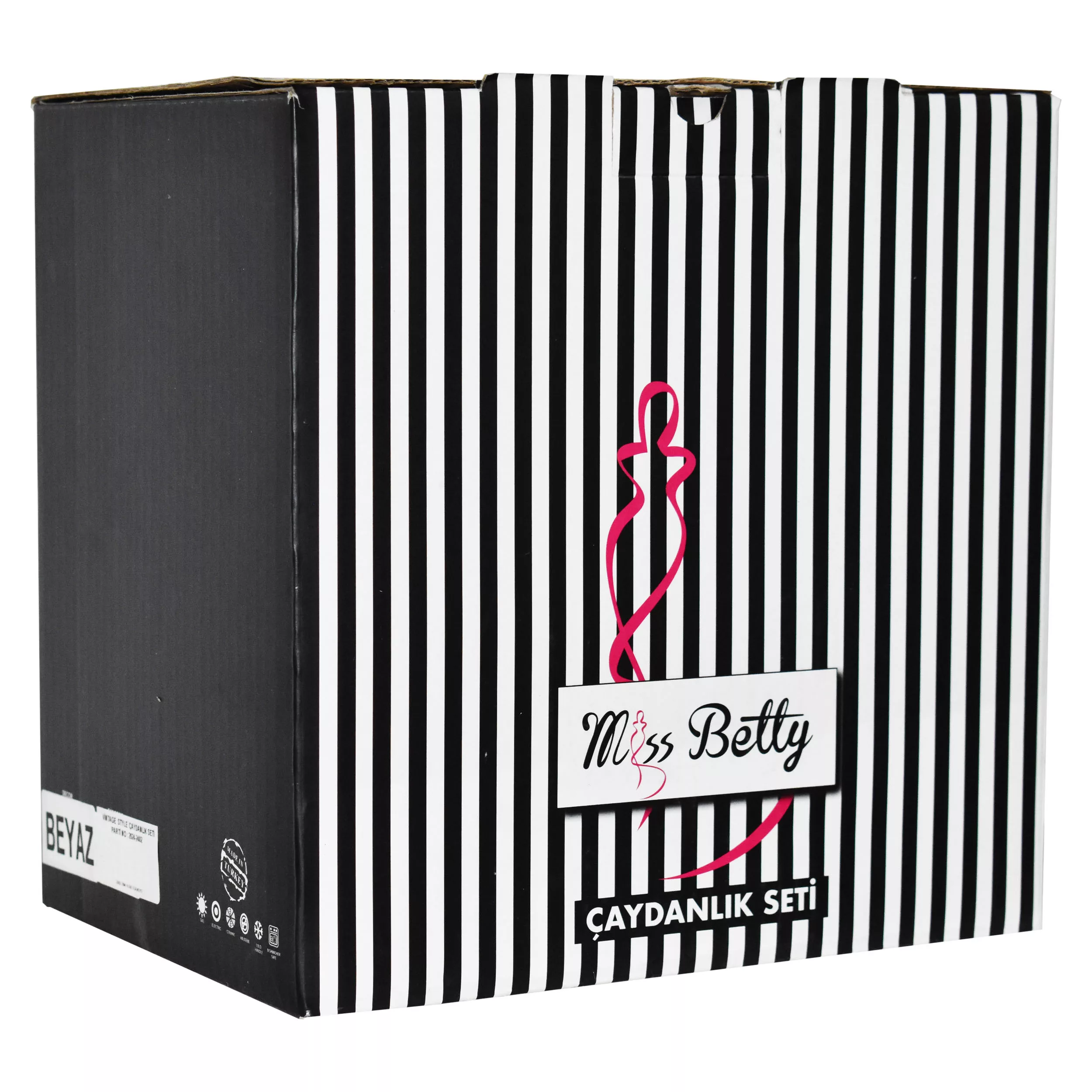 ست کتری و قوری میس بتی مدل Beyaz