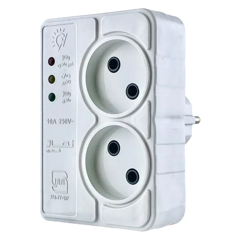 محافظ ولتاژ نماد کنترل مدل دیواری Andia کد 16A-3500VA