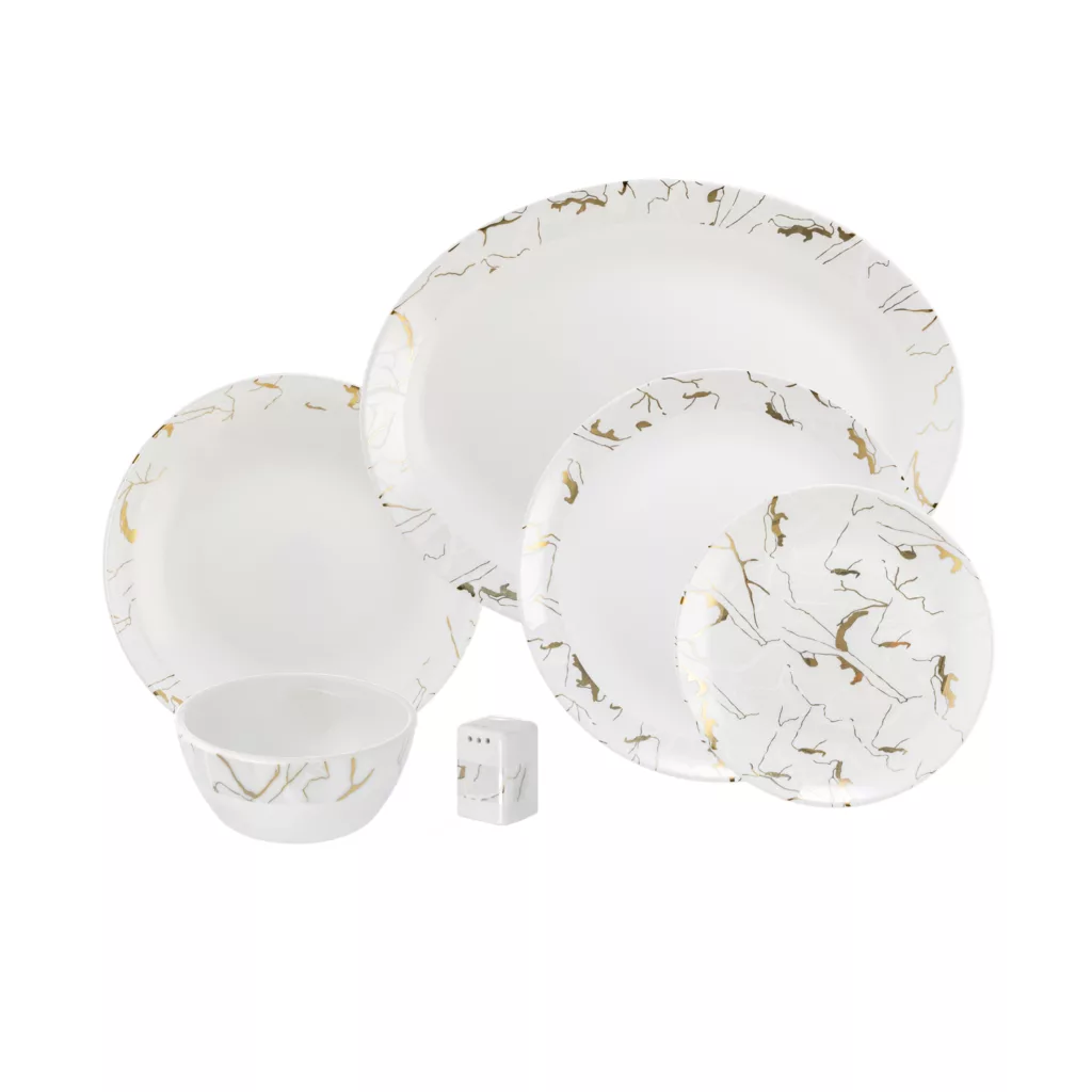 سرویس غذاخوری 28 پارچه اوپال هومیت طرح هلما لوستری