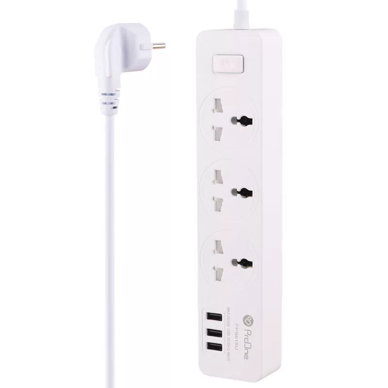 چندراهی برق پرووان مدل PPS615U طول 1.8 متر