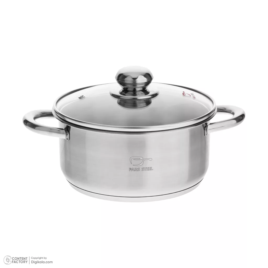 سرویس پخت و پز 5 پارچه پارس استیل مدل پارس