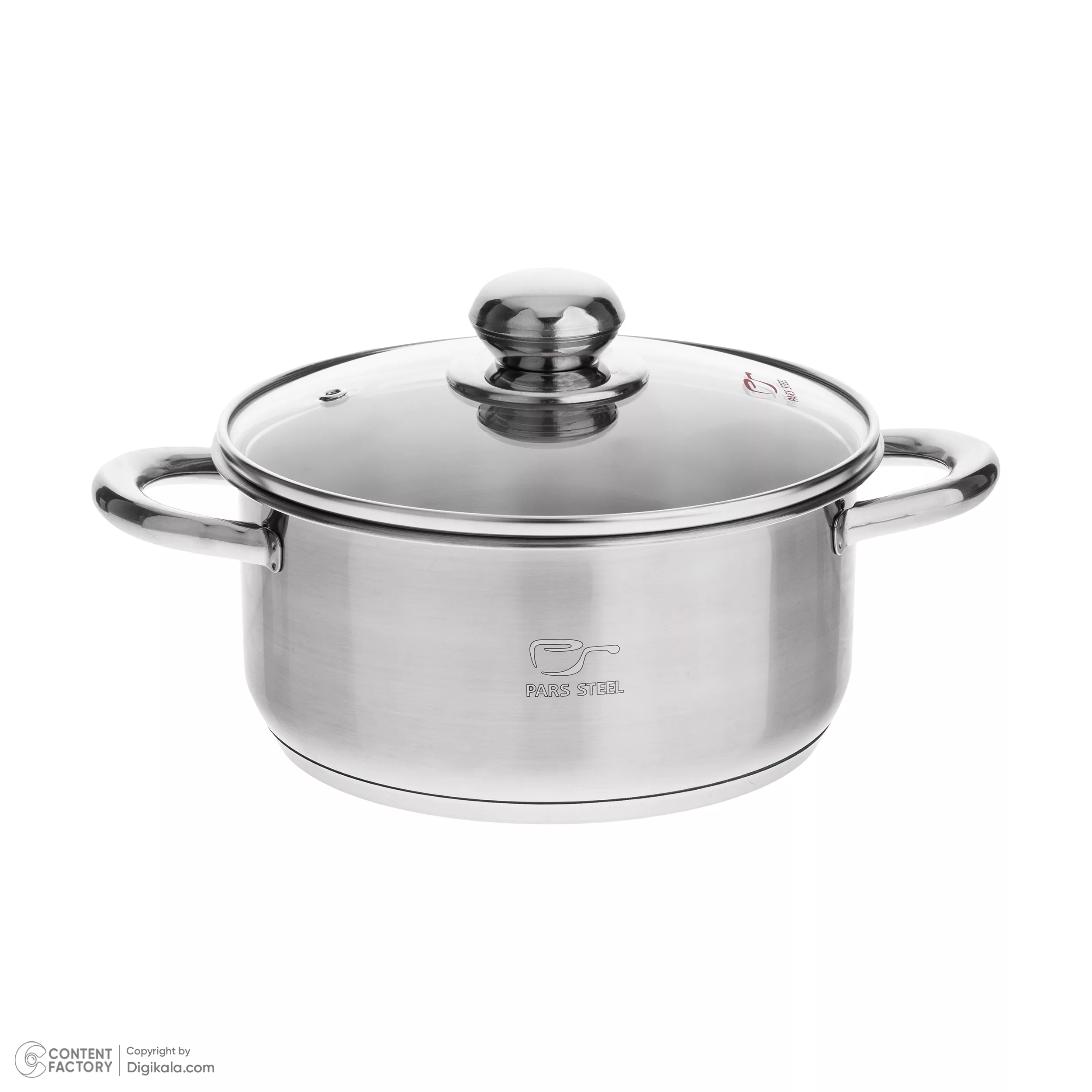 سرویس پخت و پز 5 پارچه پارس استیل مدل پارس