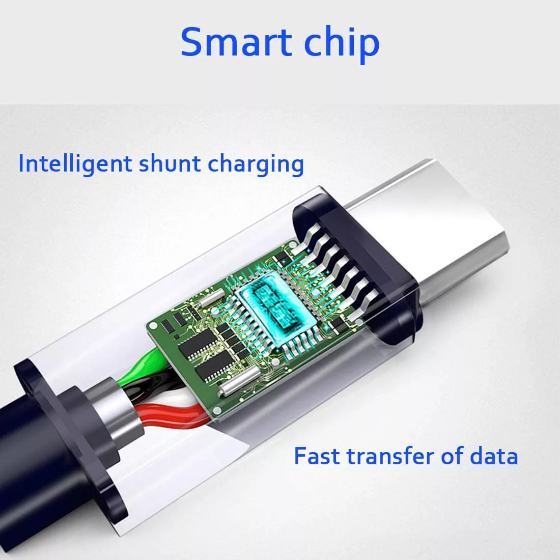 کابل تبدیل USB به USB-C جاست لاو ویجت مدل UC-FastData طول 2 متر
