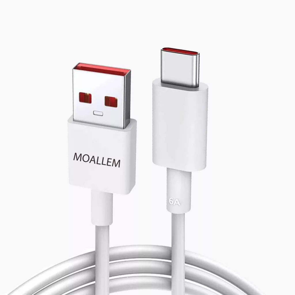 کابل تبدیل USB به USB-C معلم مدل Mi 11T به طول یک متر