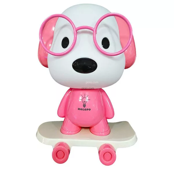 چراغ خواب اتاق کودک مدل سگ اسکیت سوار کد 896