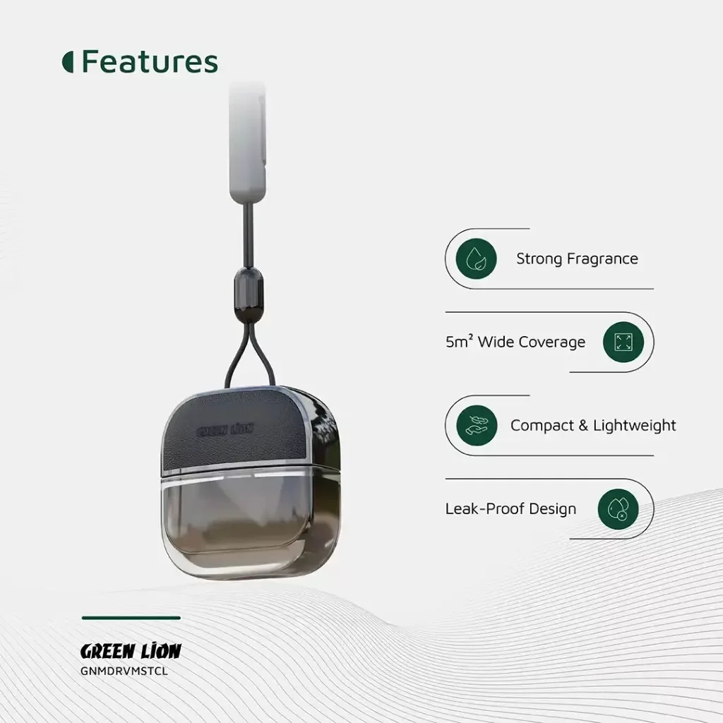 خوشبوکننده خودرو گرین لاین مدل GNMDRVMSTCL