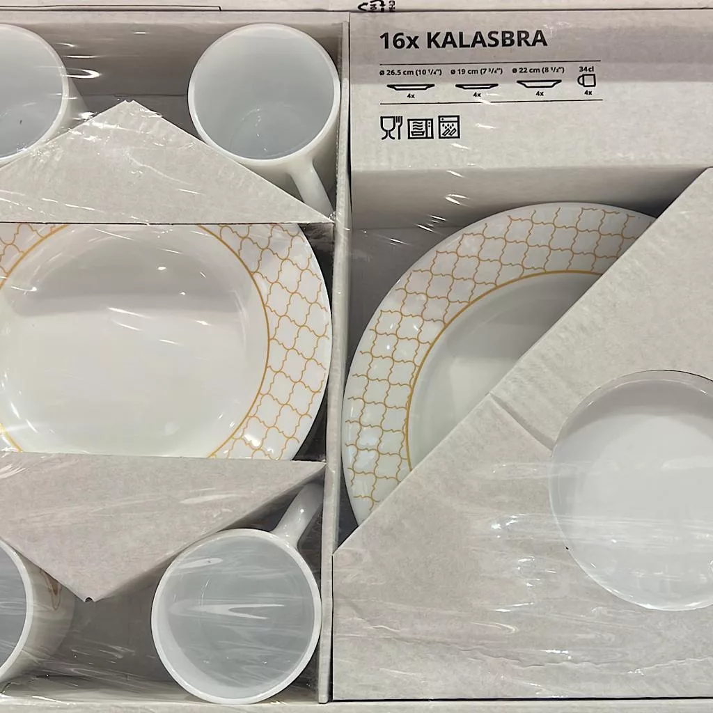 سرویس غذاخوری 16 پارچه ایکیا مدل KALASBRA