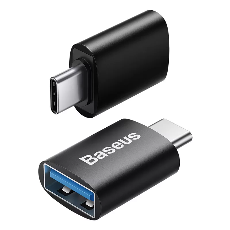 مبدل USB-C به USB-A باسئوس مدل Mini OTG Adaptor