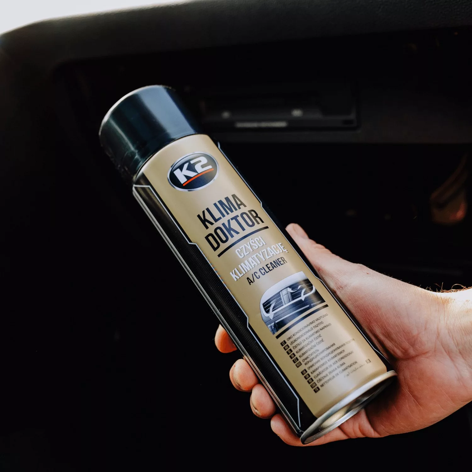 فوم تمیزکننده و ضدعفونی‌کننده سیستم کولر خودرو کی‌تو مدل کلیما داکتر حجم 500 میلی‌لیتر