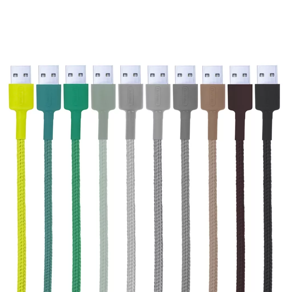 کابل تبدیل USB به microUSB شی کاریزما مدل مهرنام طول 1.2 متر