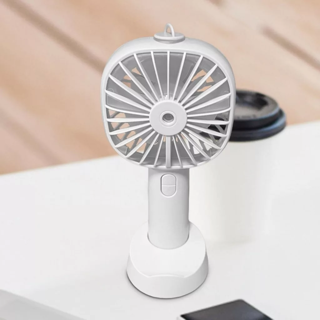 پنکه شارژی مدل  مه پاش Beauty Fan ظرفیت 1200 میلی آمپر ساعت