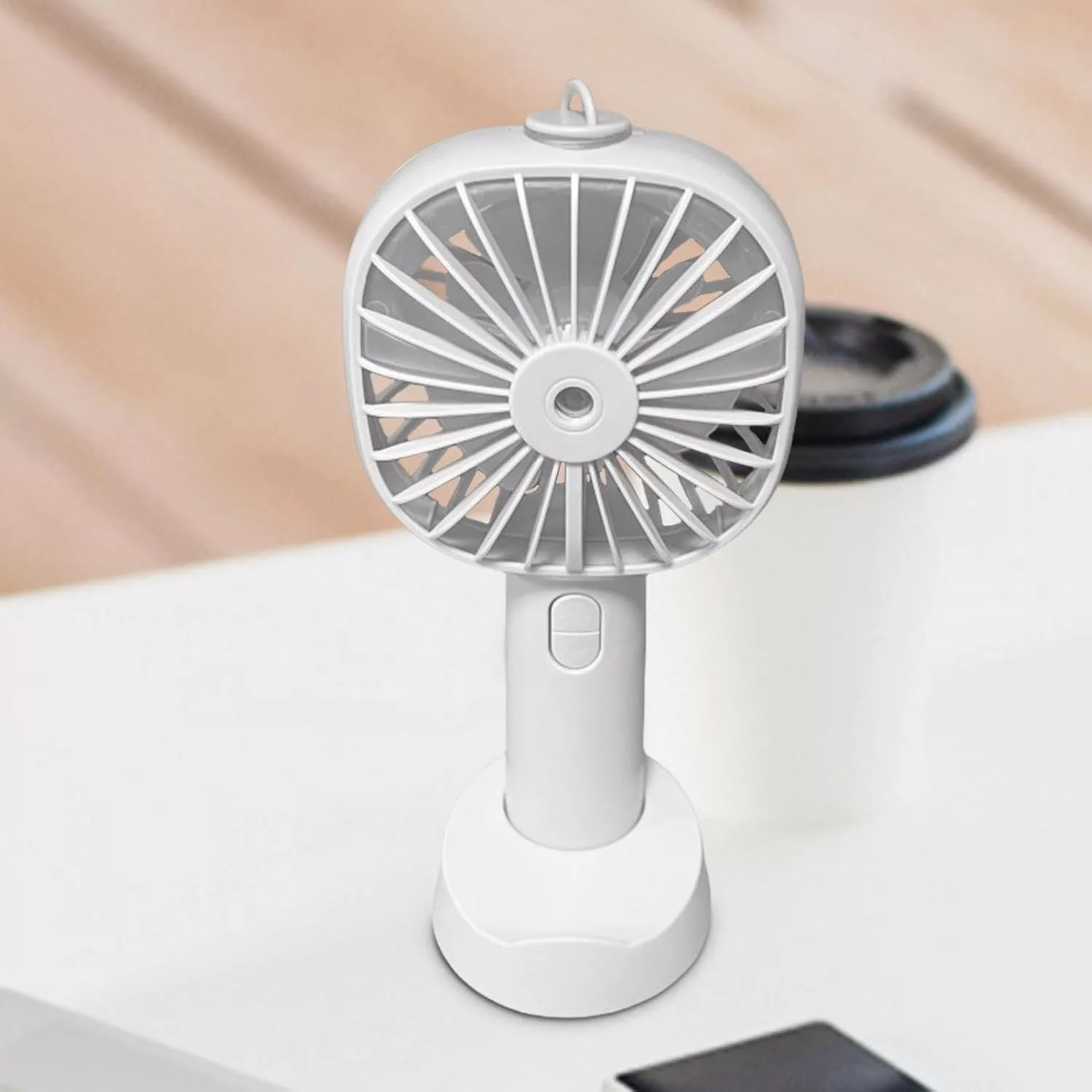 پنکه شارژی مدل  مه پاش Beauty Fan ظرفیت 1200 میلی آمپر ساعت