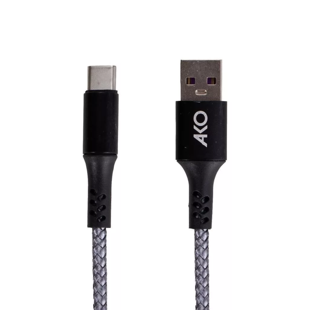 کابل تبدیل USB به USB-C آکو مدل AC-35 طول 25 سانتی متر
