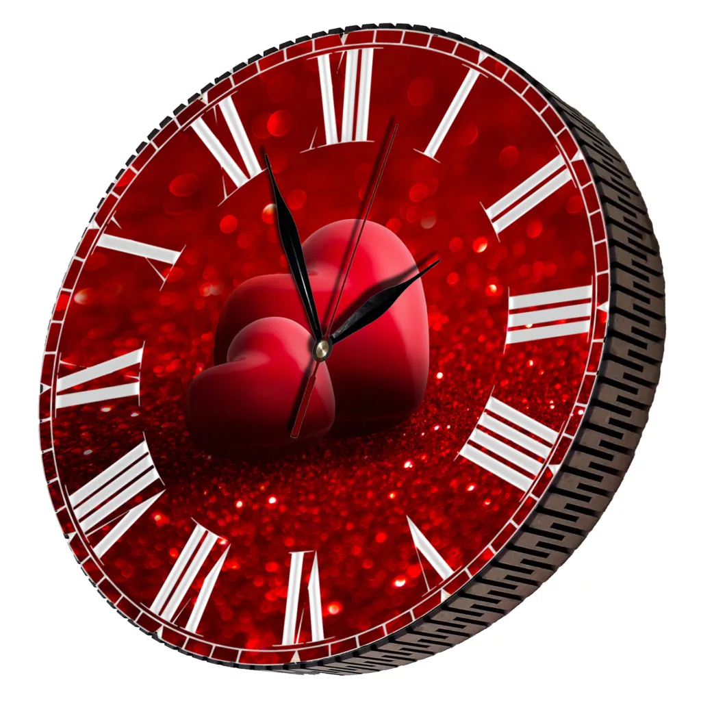 ساعت دیواری مدل قلب