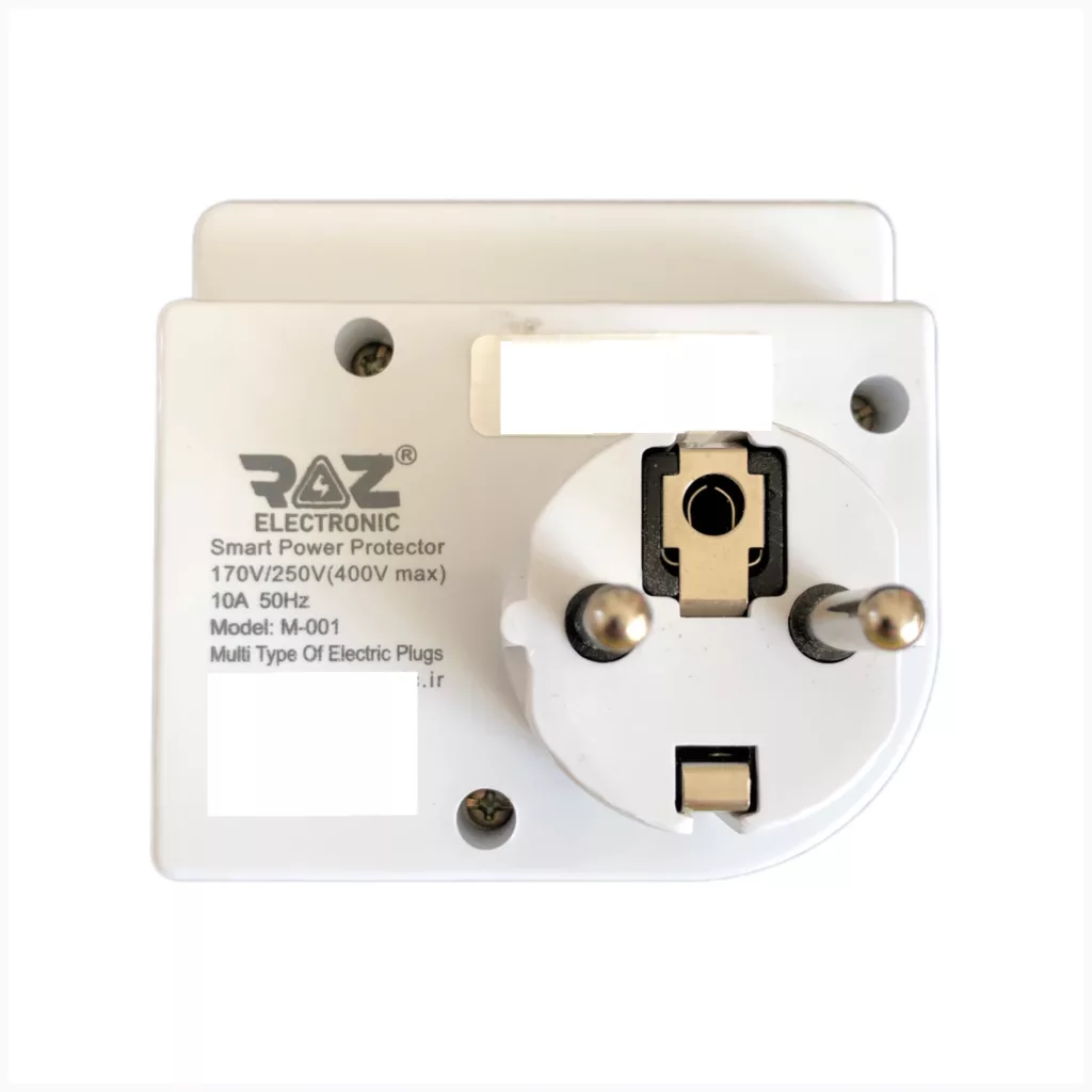 محافظ و مبدل برق راز مدل تایمر دار