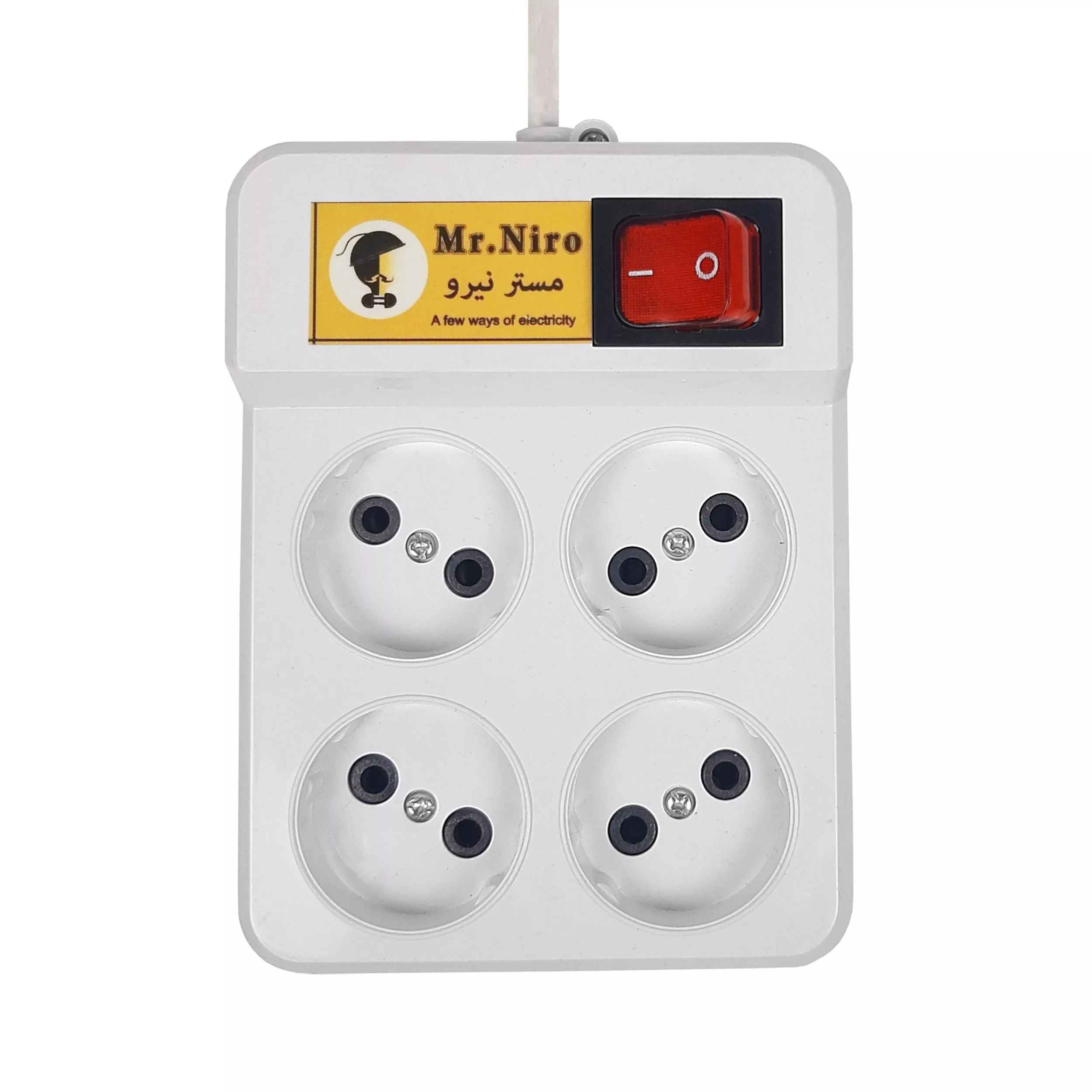 چندراهی برق مستر نیرو مدل چهارخانه