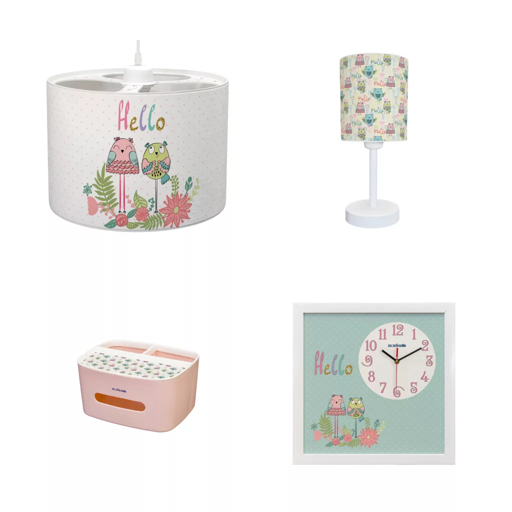 ست لوستر کودک مامز کیوتی مدل PL-03 بسته 4 عددی