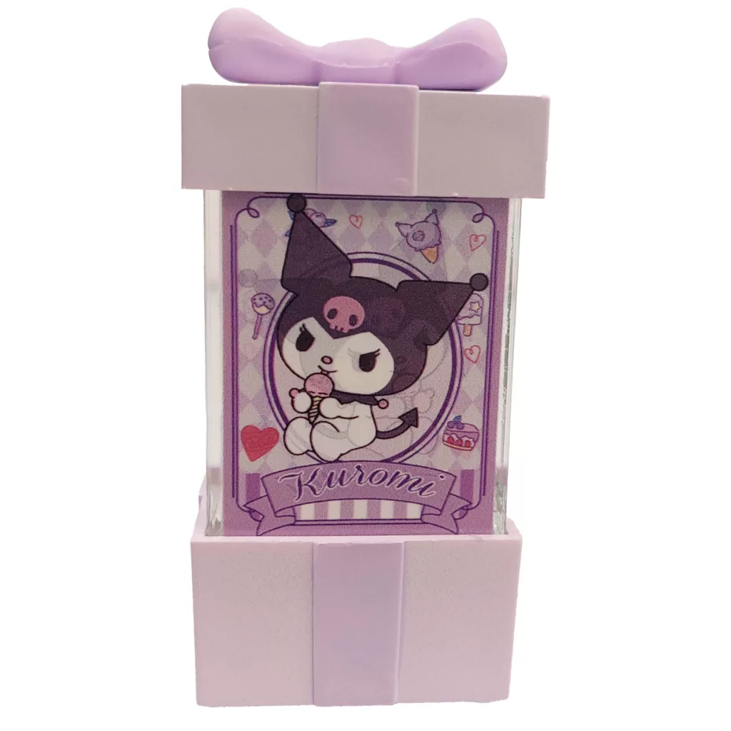 چراغ خواب کودک مدل آکواریومی اکلیلی کرومی طرح بستنی قیفی