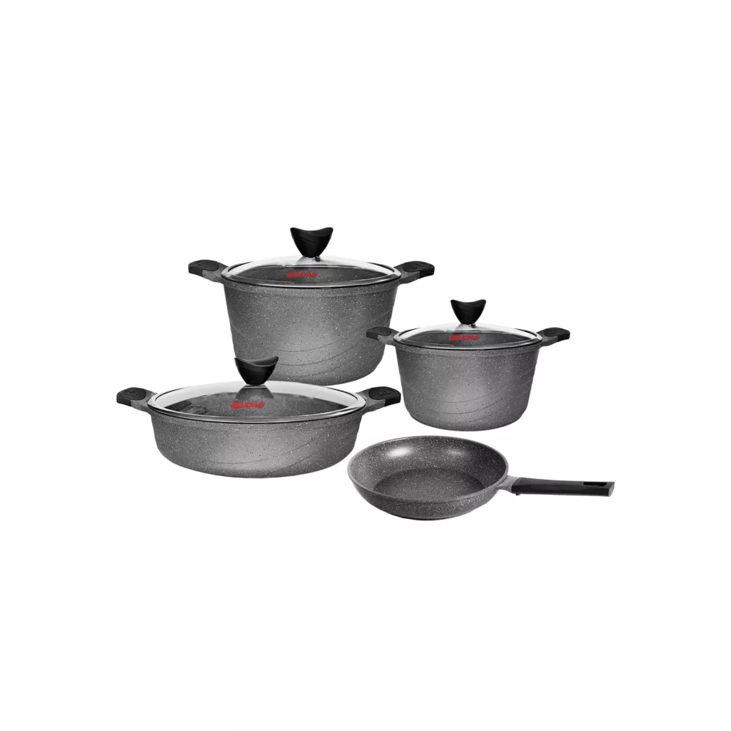 سرویس قابلمه و تابه گرانیتی 7 پارچه کاندید مدل نانسی