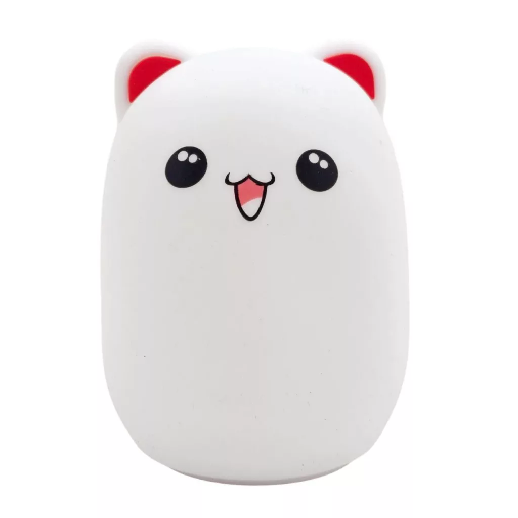 چراغ خواب کودک ناب سل مدل خرس کوچولو شارژی سیلیکونی BUD BEAR SILICONE LAMP