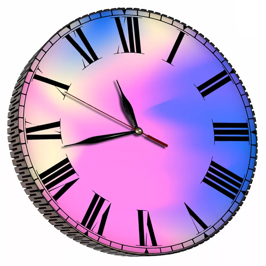 ساعت دیواری مدل رنگی