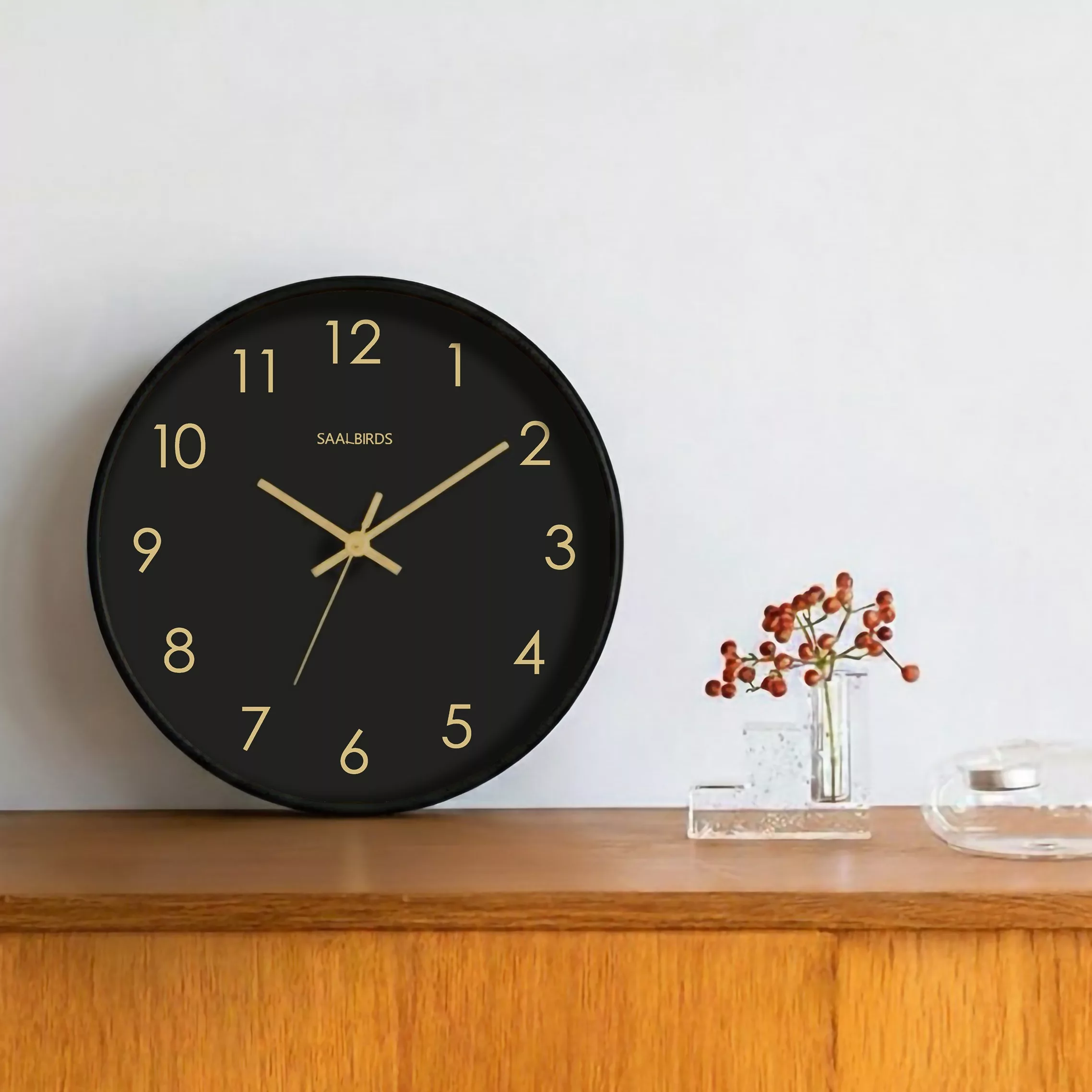 ساعت دیواری کوارتز سال بردز طرح مینیمال مدل CW-960TL ساعت دیواری کوارتز سال بردز طرح مینیمال مدل CW-960TL