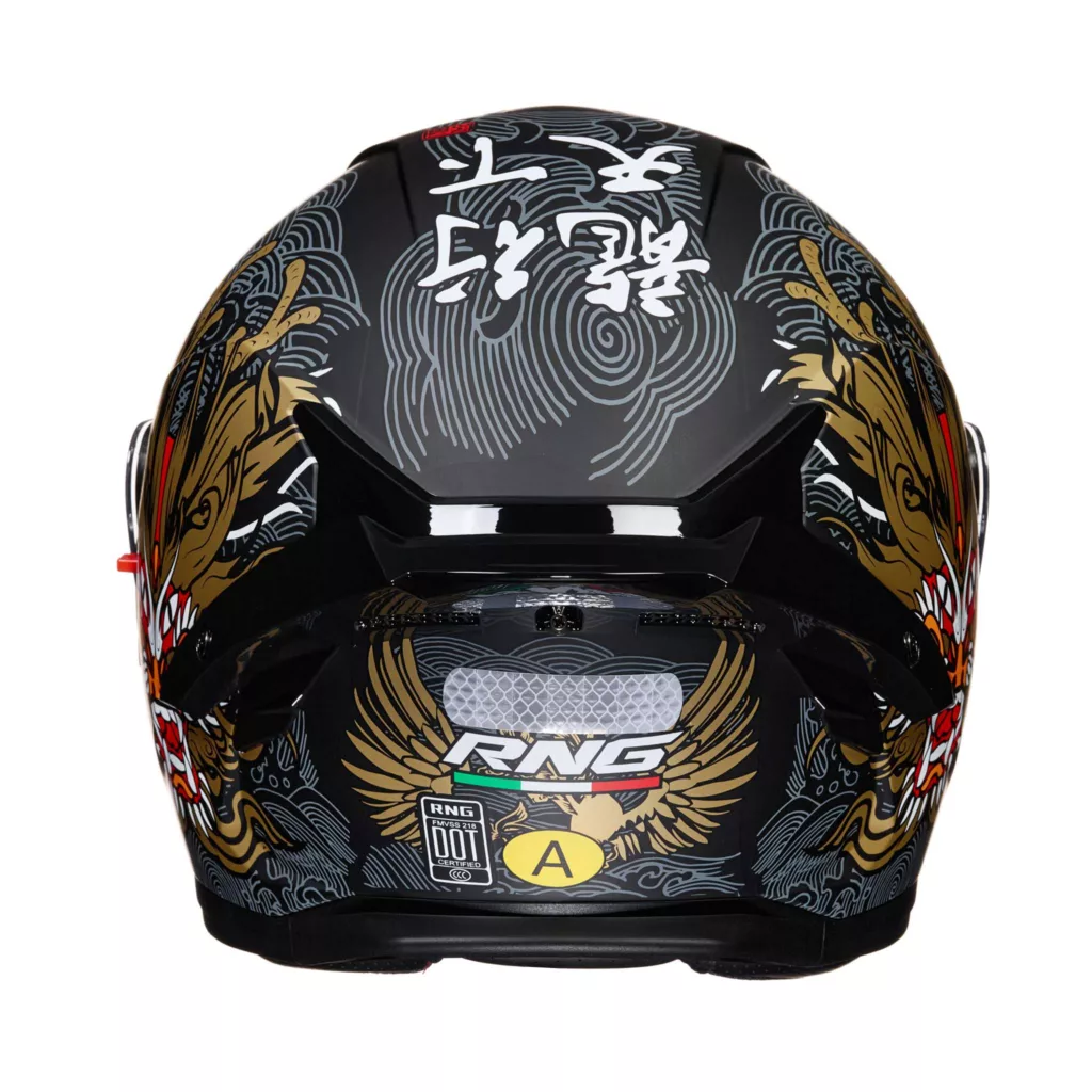 کلاه کاسکت فک ثابت آر ان جی مدل 199BD