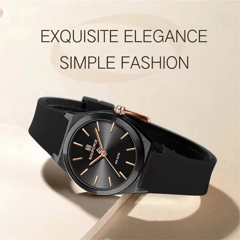 ساعت مچی عقربه‌ای کوارتز زنانه نیوی فورس مدل NF5056BB