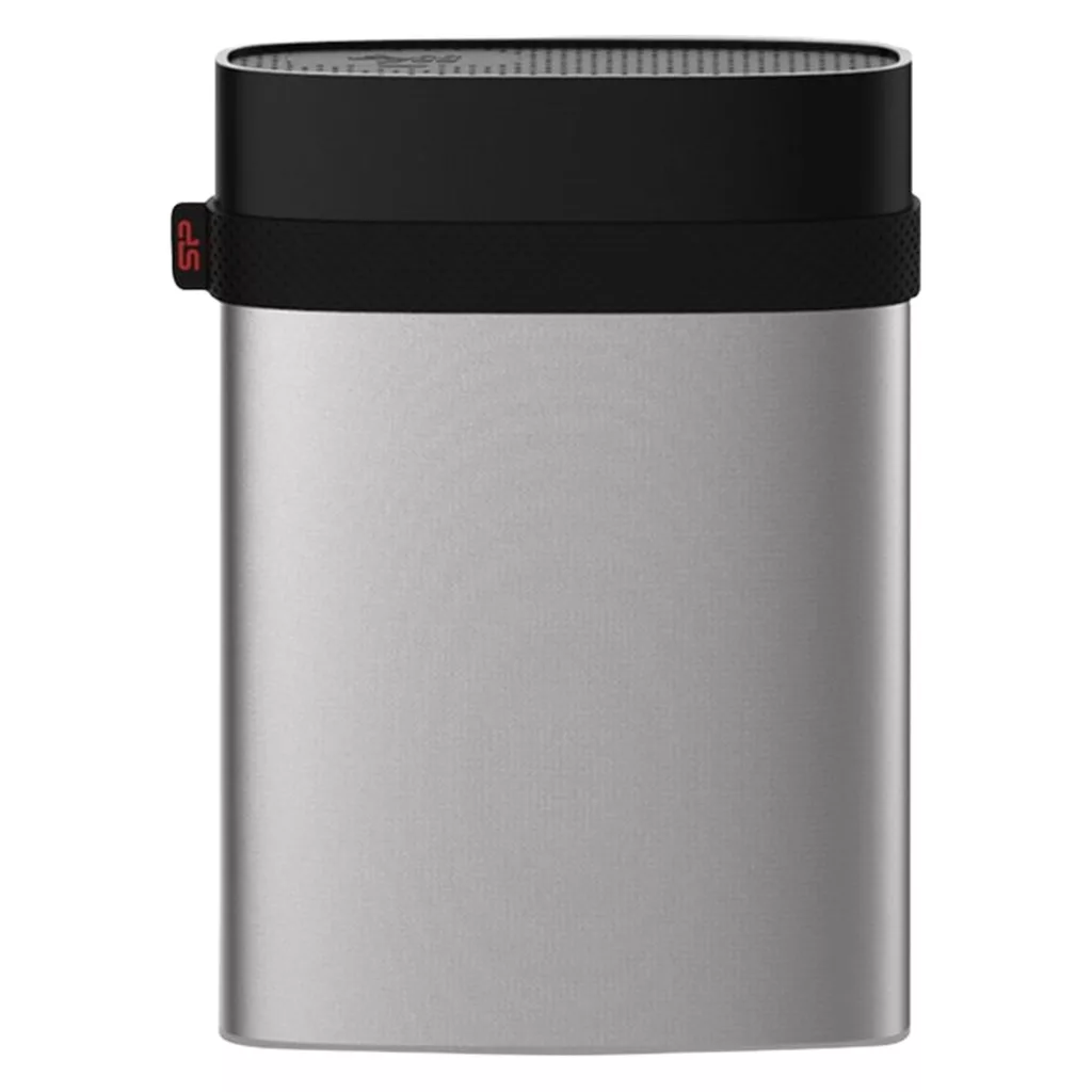 هارد اکسترنال سیلیکون پاور مدل Armor A85 ظرفیت یک ترابایت دارای رابط USB Type-A 3.2
