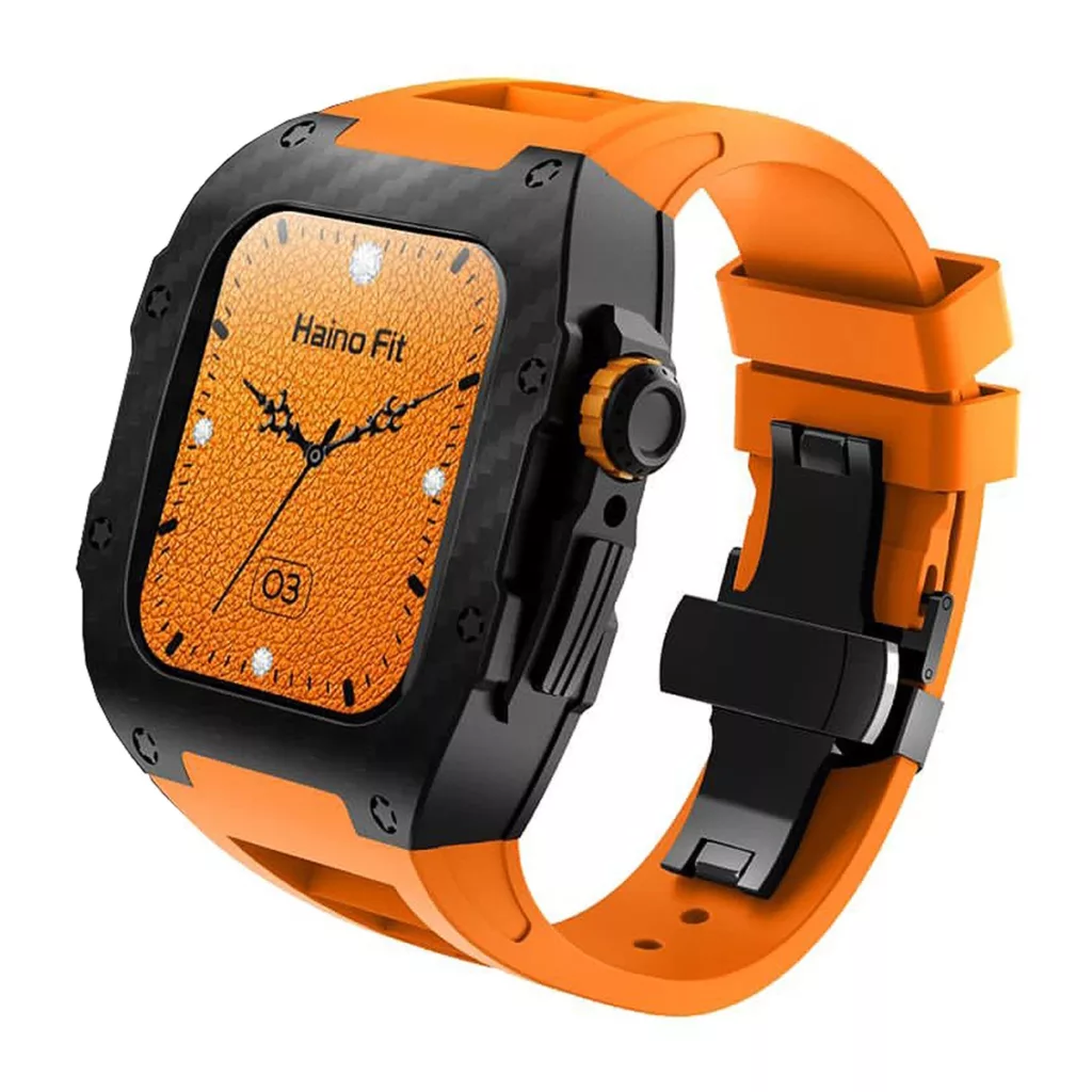 ساعت هوشمند هاینو تکو مدل SR CRYSTAL 10 COMFORT M صفحه نمایش رنگی , صفحه نمایش لمسی , کنترل موسیقی (Music Player) , کنترل سطح اکسیژن خون ,قابلیت مکالمه از طریق بلوتوث با بند سیلیکونی