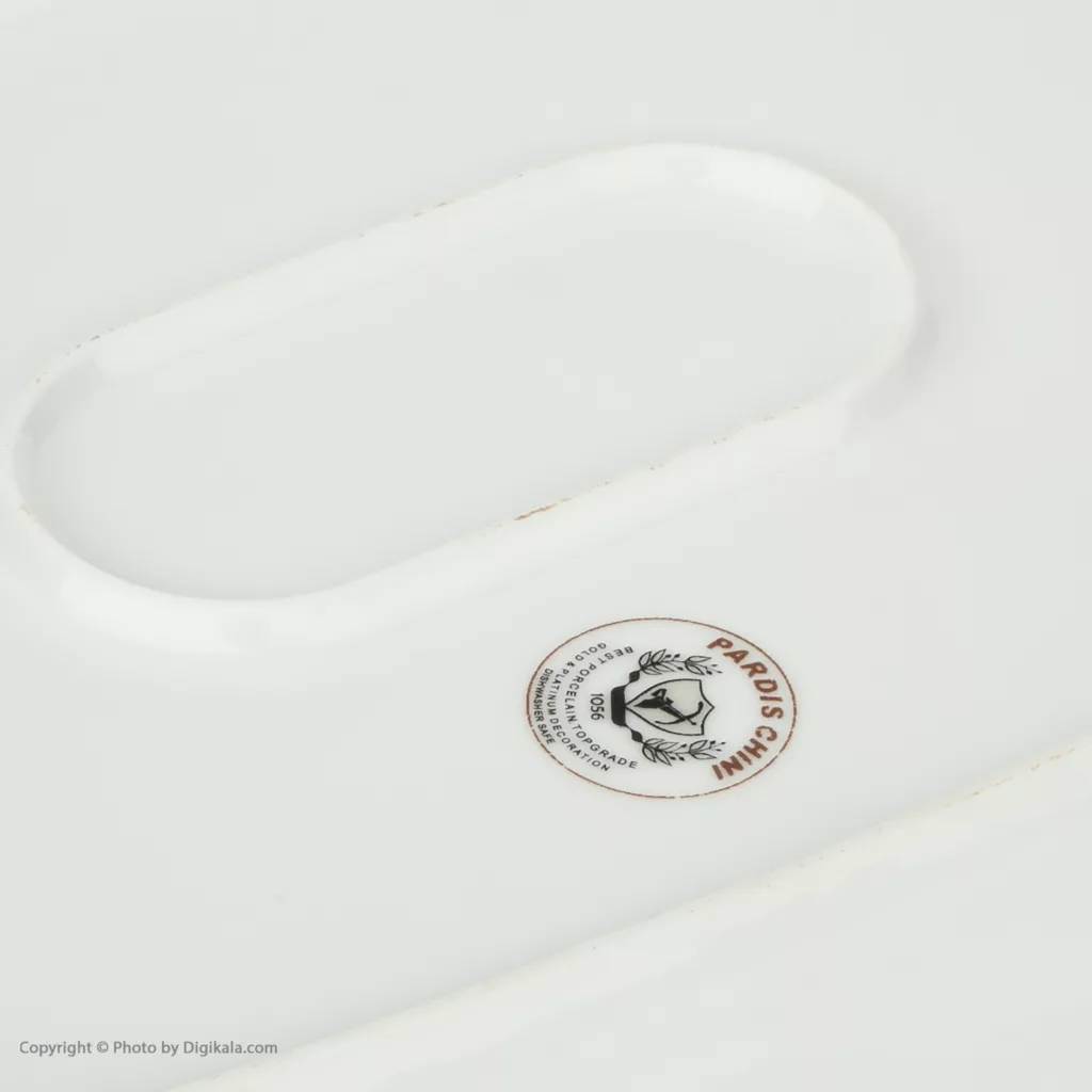 سرویس غذاخوری 30 پارچه چینی پردیس کاشان مدل پاریس کد 02