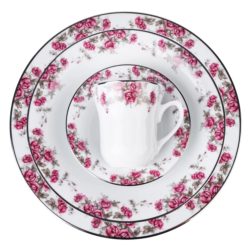 سرویس غذاخوری 108 پارچه 12 نفره مدل شهرزاد aran