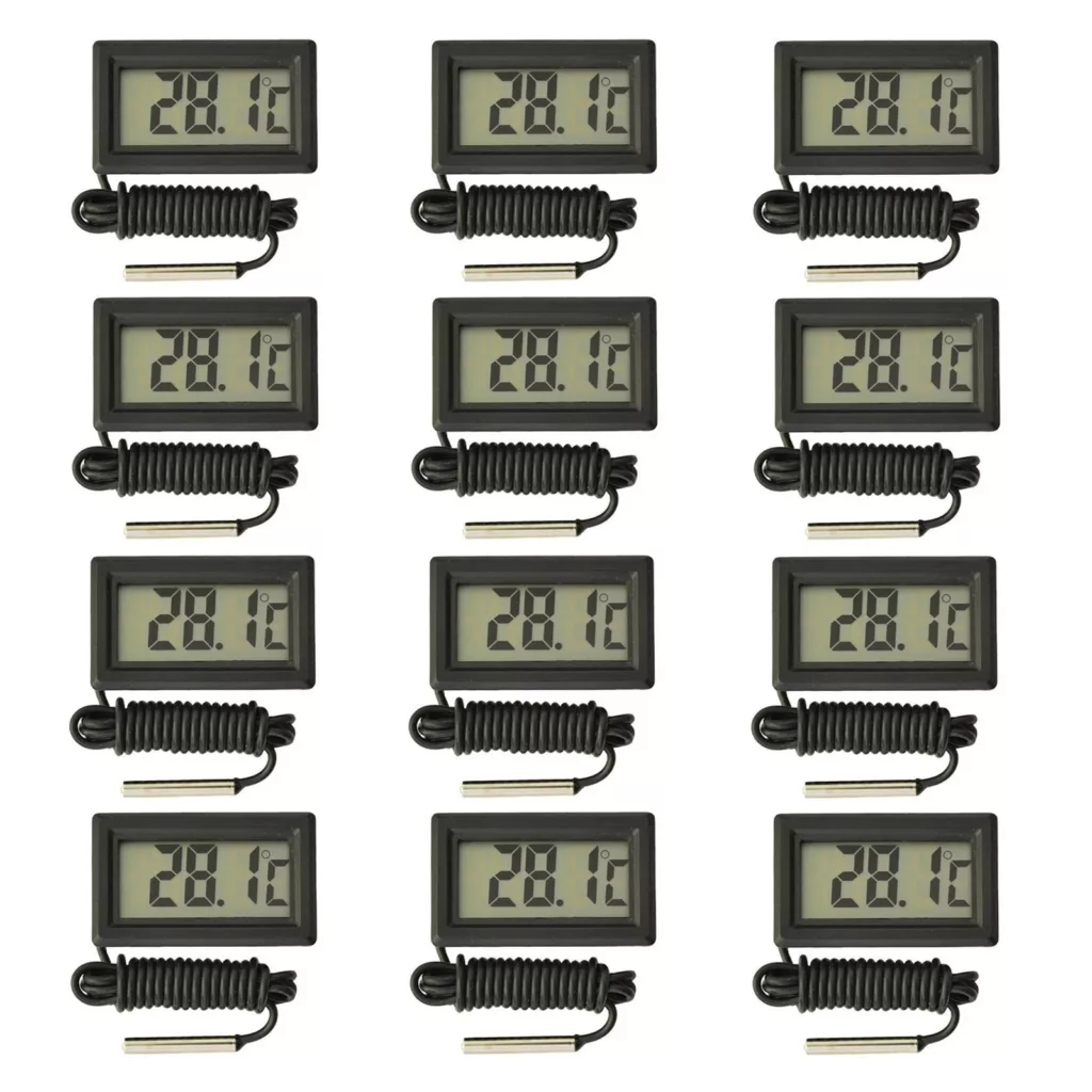 دماسنج دیجیتالی مدل TPM-10 بسته 12 عددی
