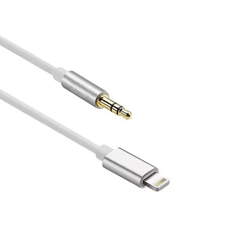 کابل تبدیل لایتنینگ به AUX مدل jh-023 طول 1 متر