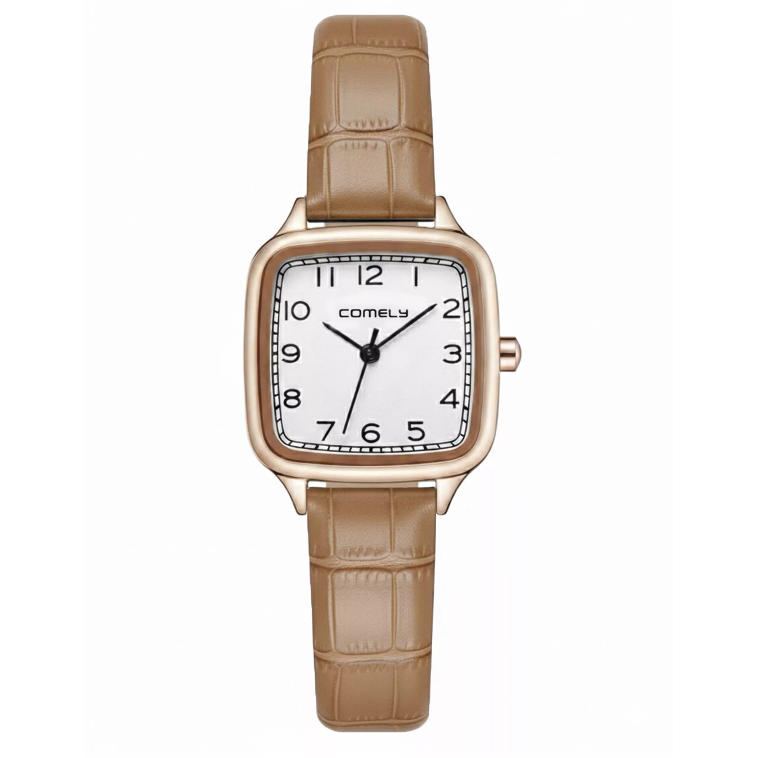 ساعت مچی عقربه‌ای کوارتز زنانه کملی مدل کلاسیک مربع 110B
