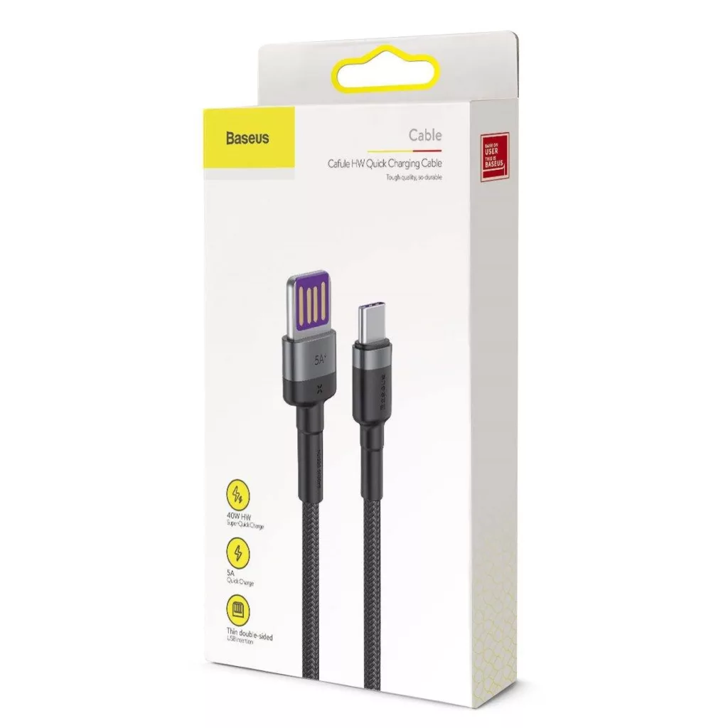 کابل تبدیل USB به USB-C بیسوس مدل CATKLF-PG1 طول 1 متر