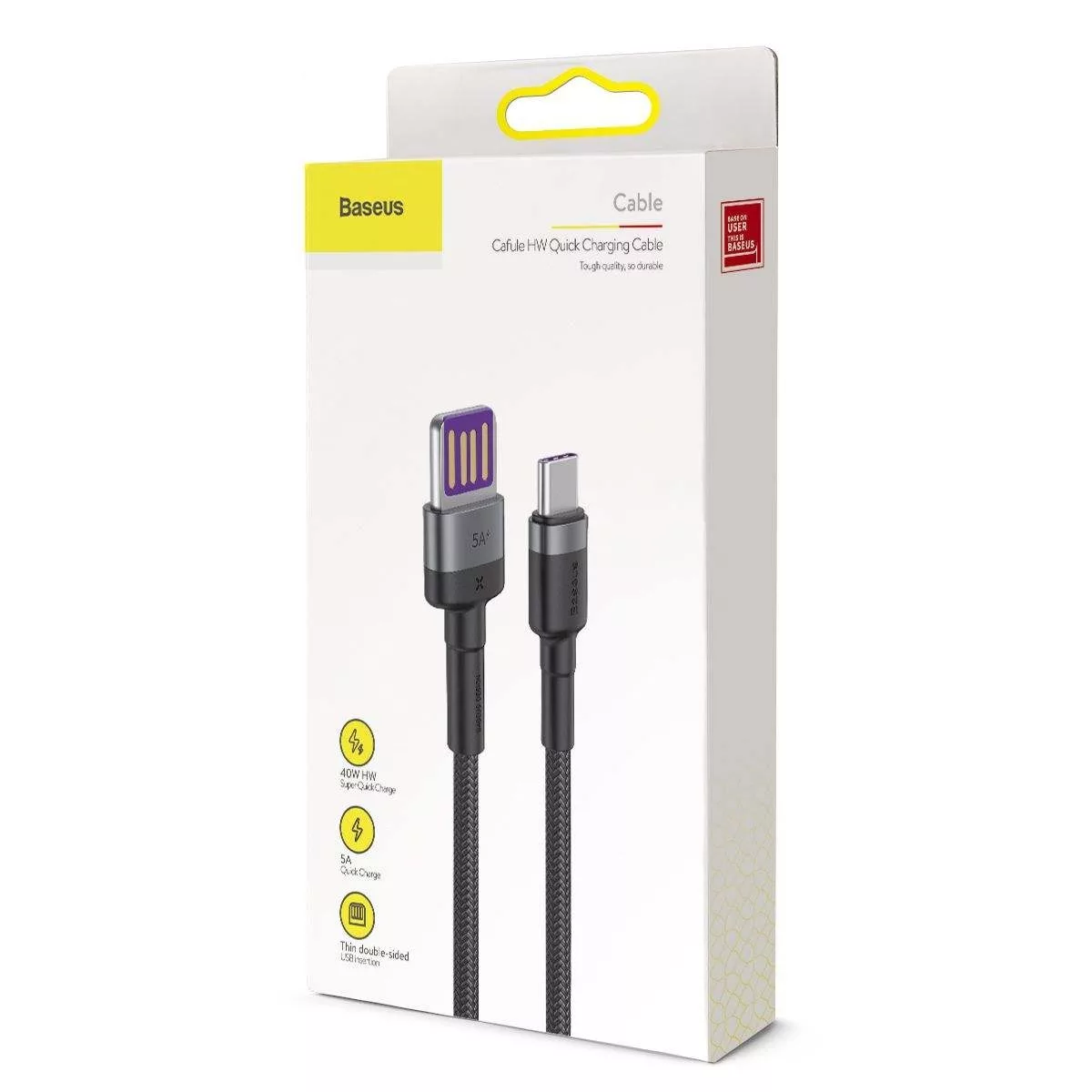 کابل تبدیل USB به USB-C بیسوس مدل CATKLF-PG1 طول 1 متر