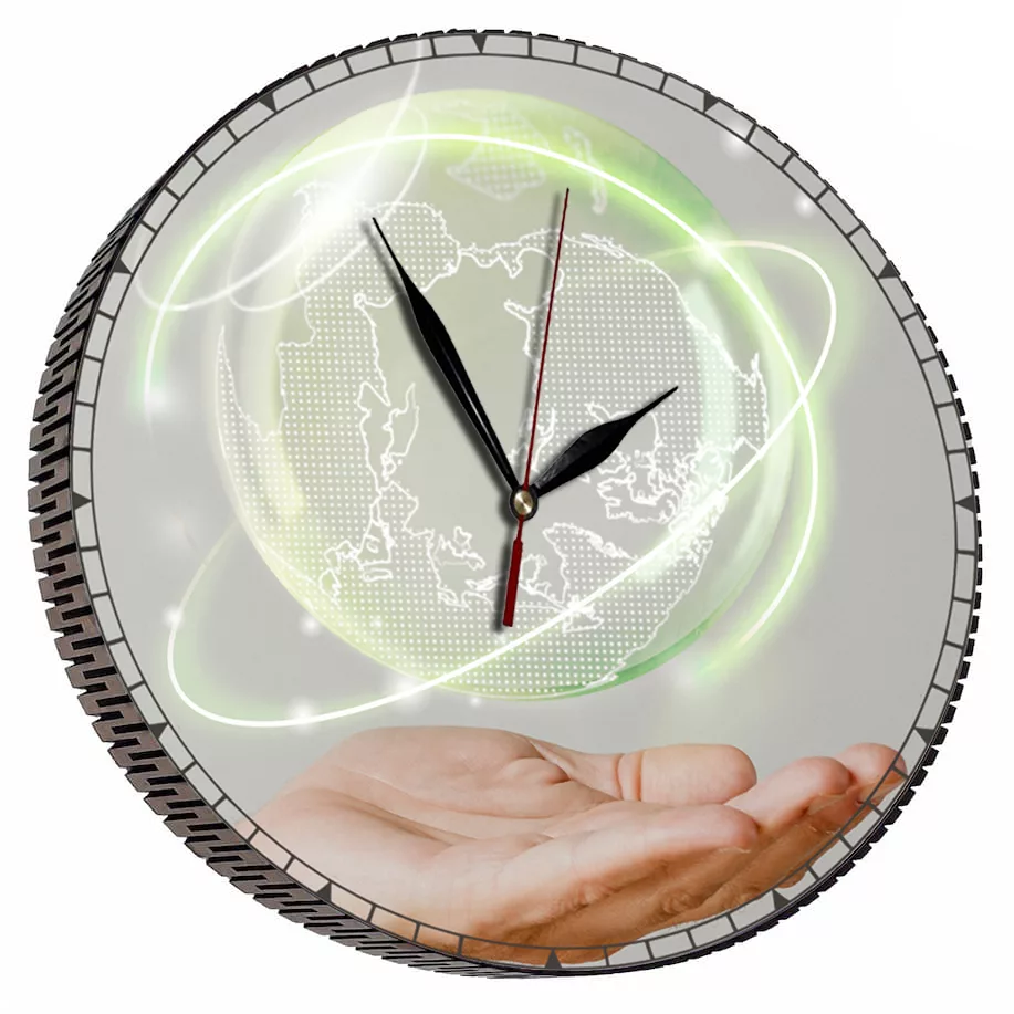 ساعت دیواری مدل هوش مصنوعی