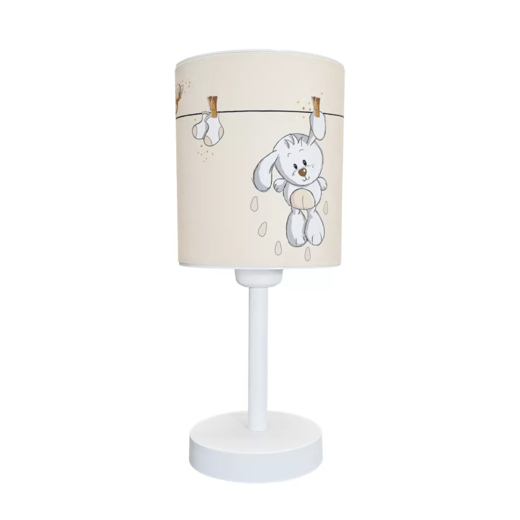 آباژور رومیزی کودک مامز کیوتی مدل A14 خرگوش