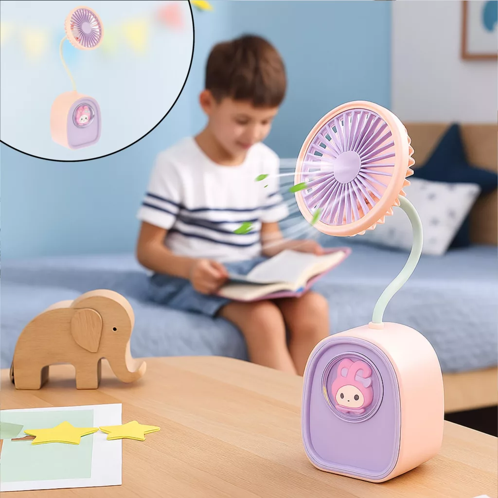 پنکه رومیزی مدل خرگوش کد 2