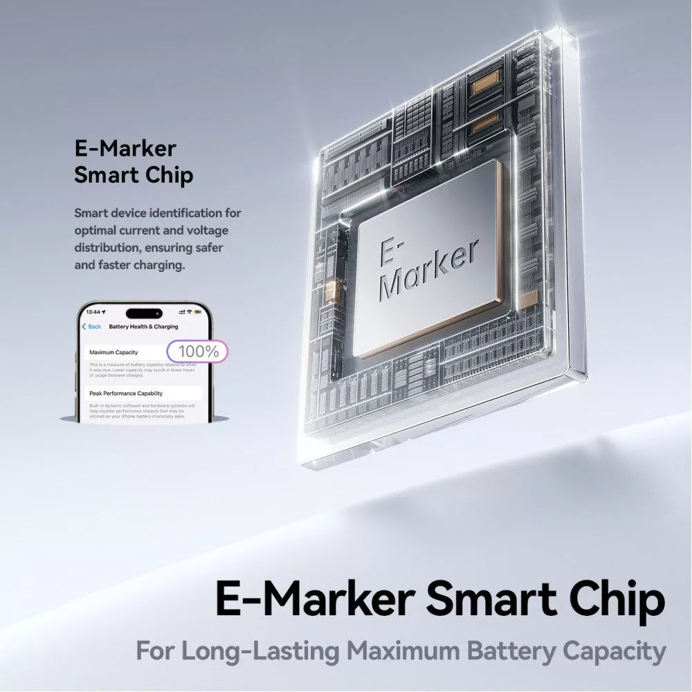 کابل تبدیل USB-C بیسوس مدل Dynamic 4 Series 100W طول 2 متر