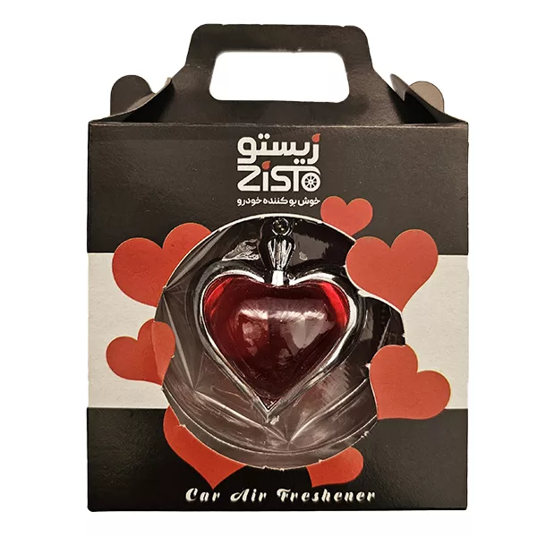 خوشبوکننده خودرو زیستو طرح قلب رایحه انبه