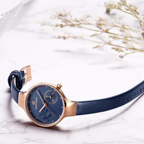 ساعت مچی عقربه ای زنانه نیوی فورس مدل NF5001-rgbebe