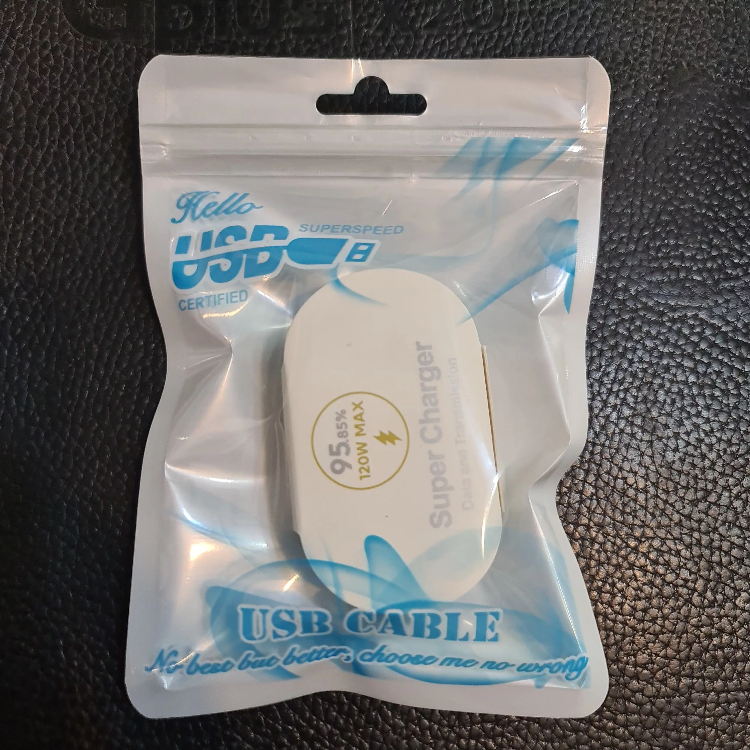 کابل تبدیل USB به USB-C توربو مدل POCO-120W طول 1 متر