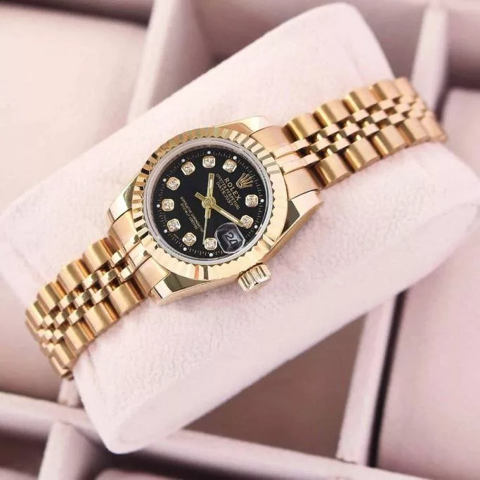 ساعت مچی عقربه ای زنانه  مدل دیت جاست Tmz